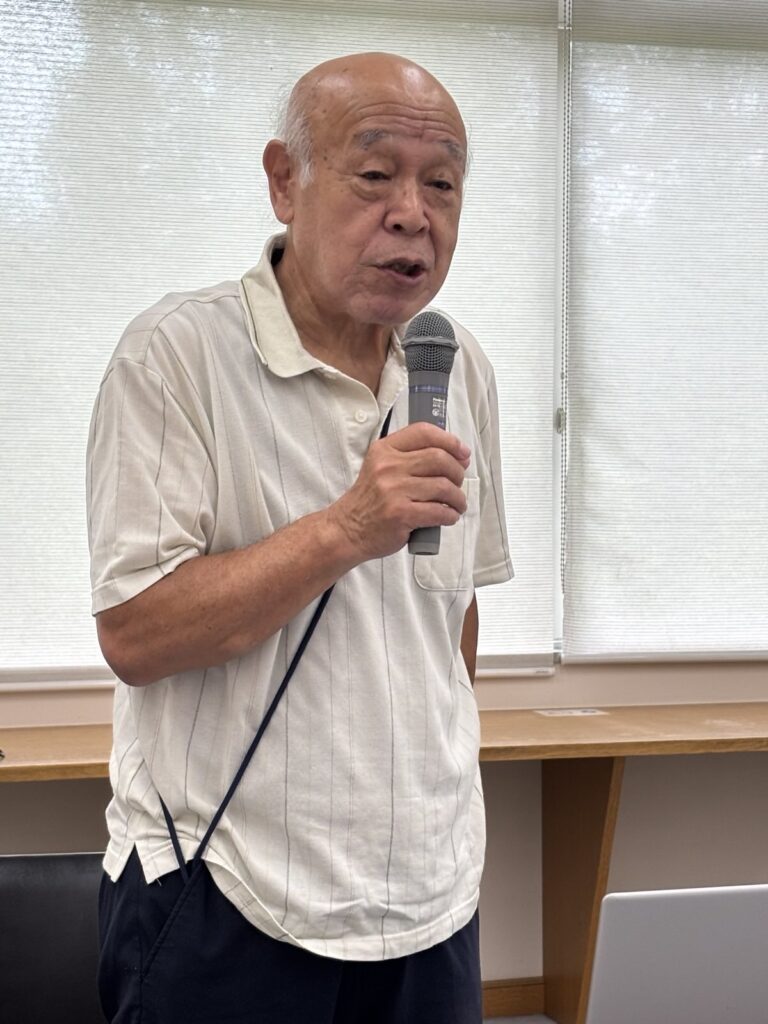 前事務局長小浦忠吉さん